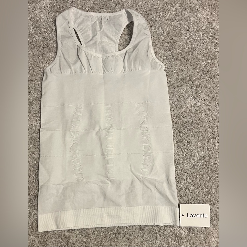 2 Pack Compression Shirt Slimming Body Shaper Workout Tank Tops Undershirts Sz S